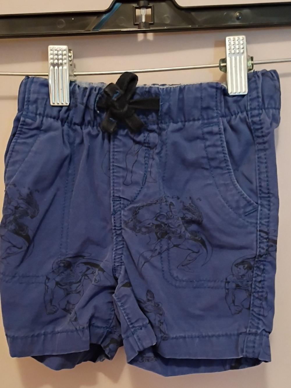 Baby Gap DC Comics Superman Printed Shorts Size 12-18M